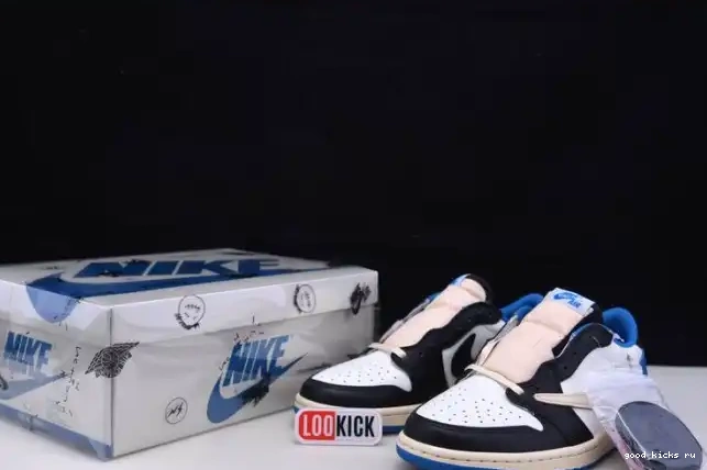 x Scott Air Jordan x Retro Low 1 Travis DM7866-140 Fragment Design 0527
